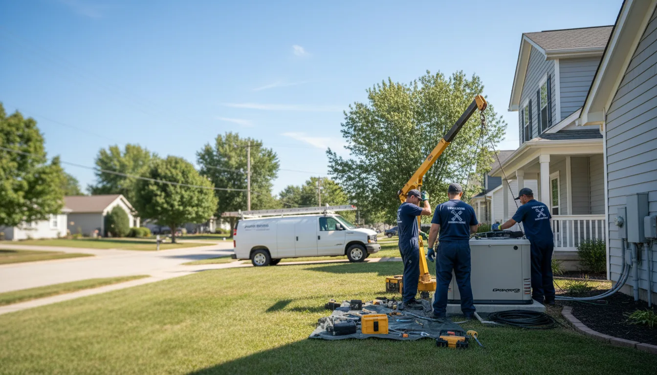 Generator Installation in Stone Park, IL near me